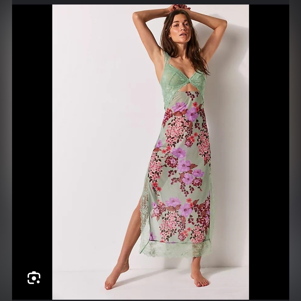 Free People Suddenly fine maxi slip